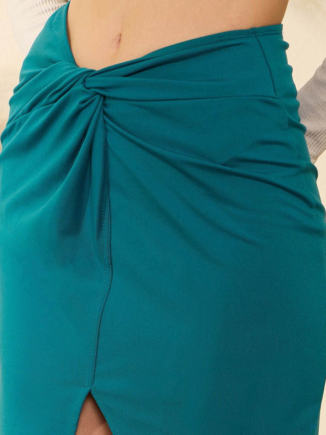 Berrylush Women Pencil Maxi Skirt