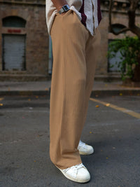 Powerlook Men Waffle Loose Fit Trousers