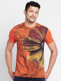 Being Human Abstract Printed Round Neck T-shirt