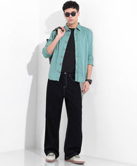 The Indian Garage Co Men Mid-Rise Baggy Jeans