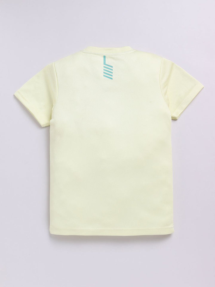 HRX by Hrithik Roshan Boys Typography Printed Rapid-Dry T-shirt