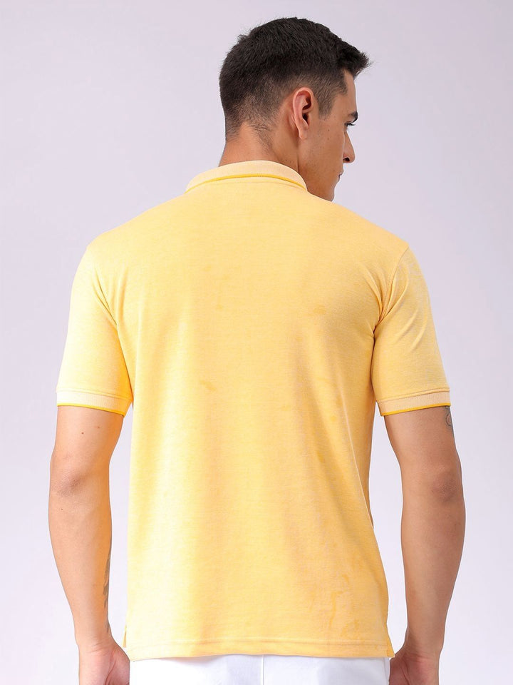 The Indian Garage Co Polo Collar Slim Fit T-shirt