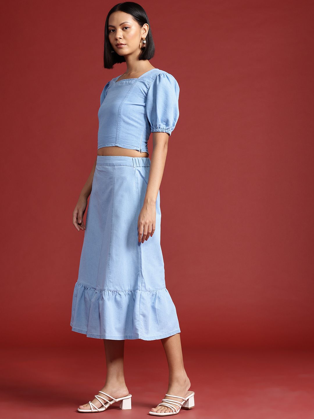 all about you Pure Cotton Chambray Co-Ords