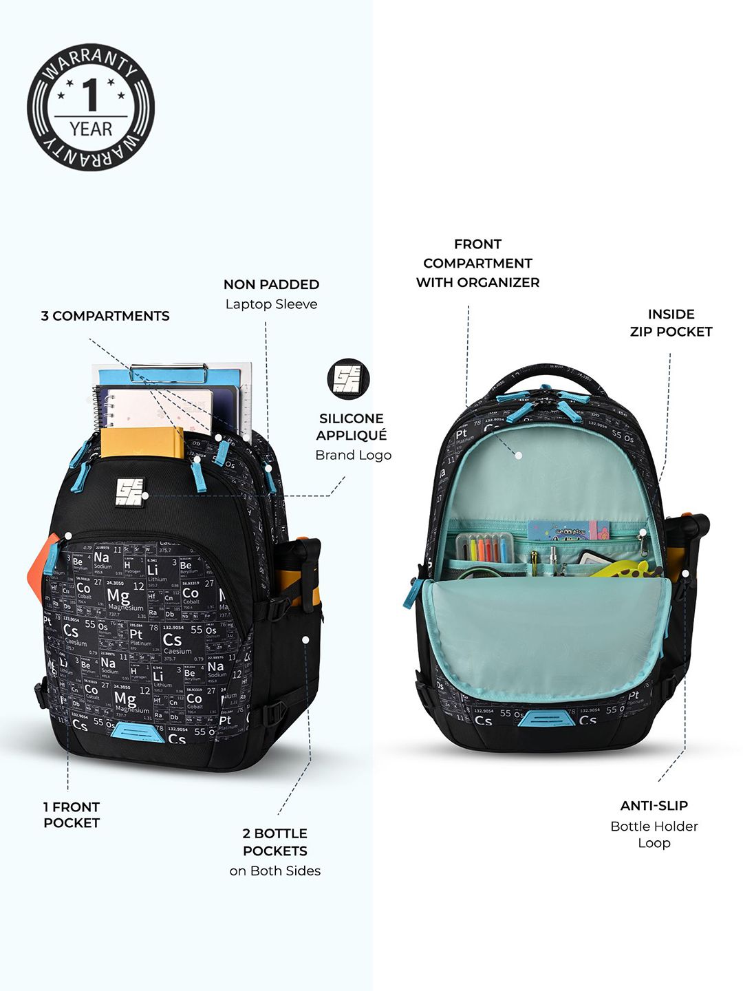 Gear Unisex Backpack