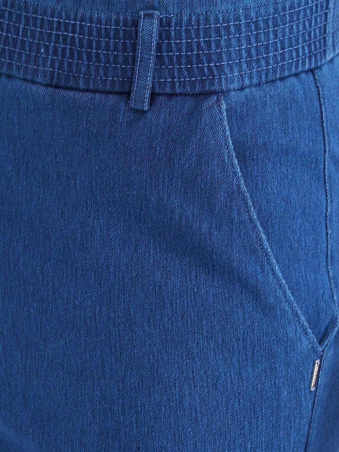 Spykar Women Wide Leg High Rise Trousers