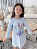 YK Floral Print A-Line Dress