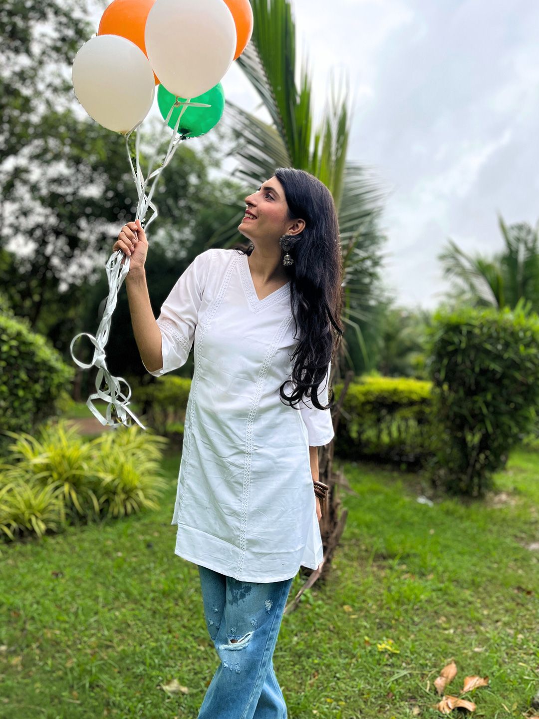 Kalini Women Rayon Solid Holi Special A Line Kurta