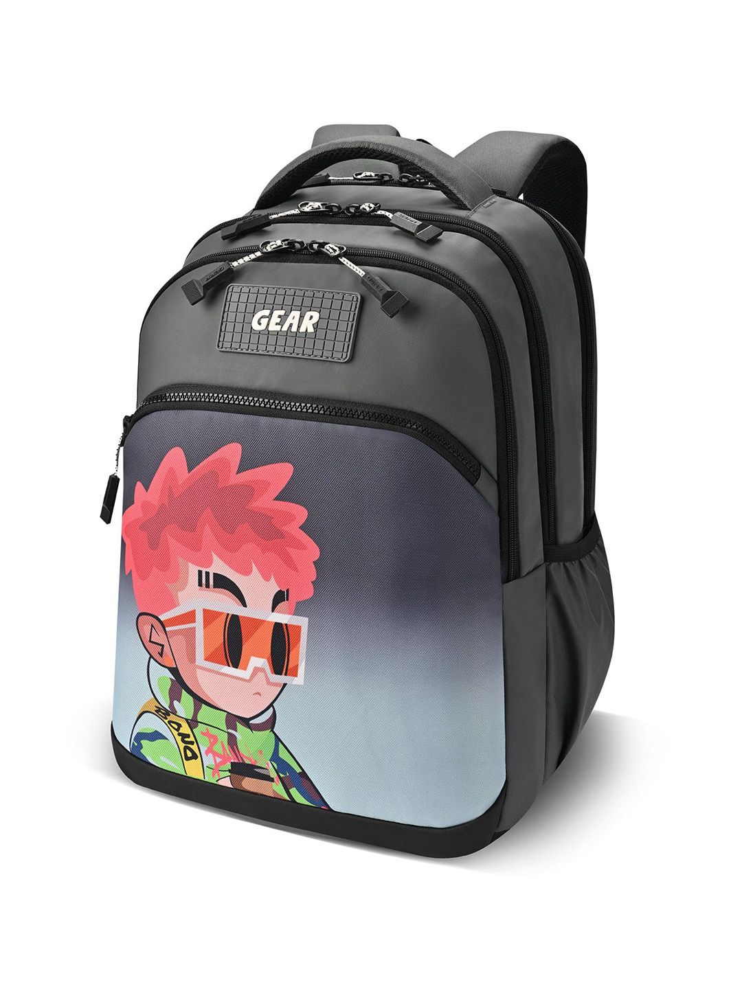 Gear Unisex Printed Backpack