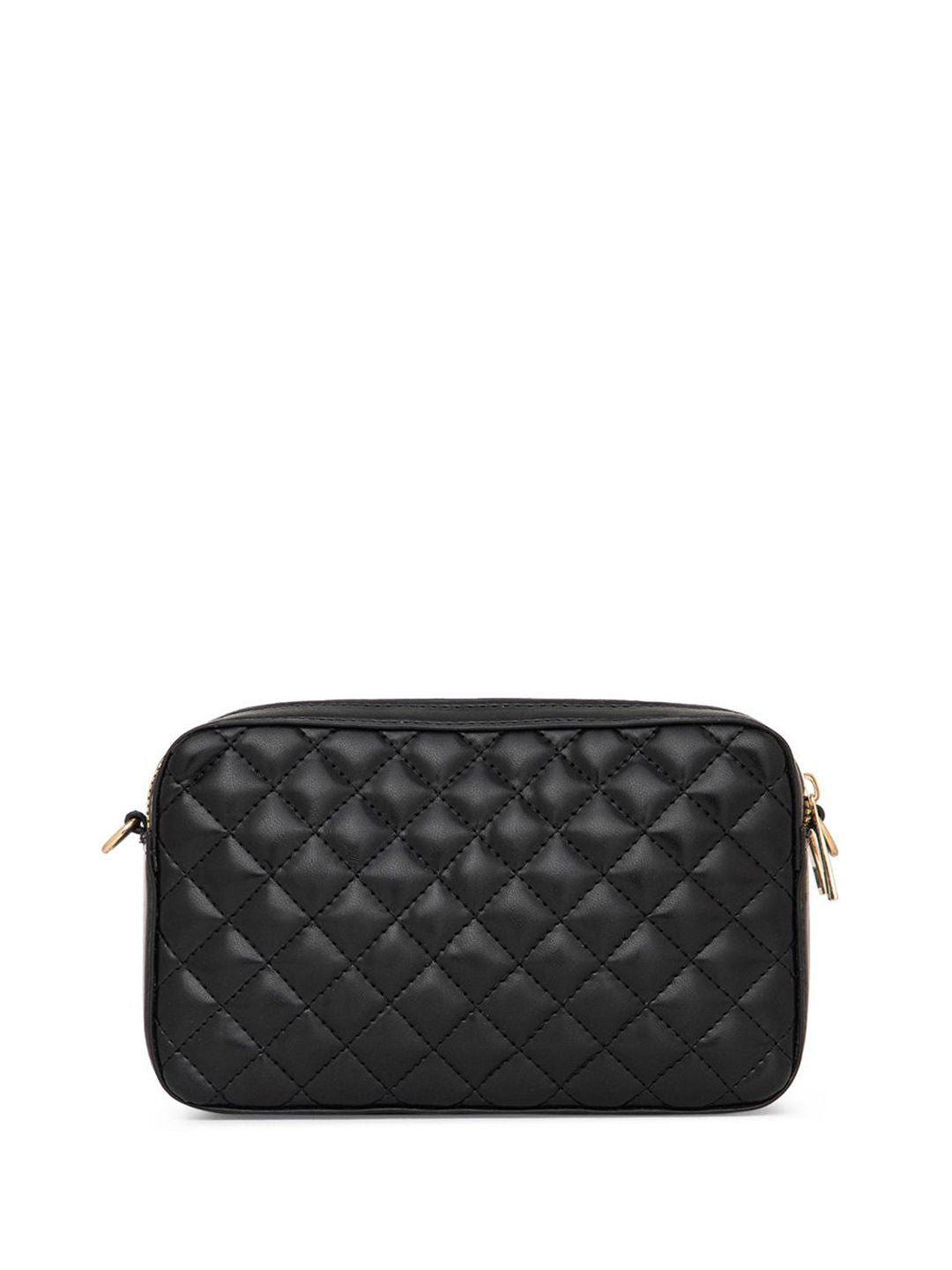 Berrylush Women Solid Baguette Quilted Sling Bag