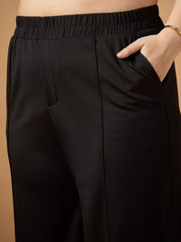 SASSAFRAS Embroidered Top With Trouser Co-Ords