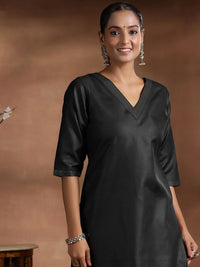 Libas V-Neck Straight Kurta with Salwar & With Dupatta