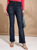 Tokyo Talkies Women Flared Light Fade Stretchable Jeans