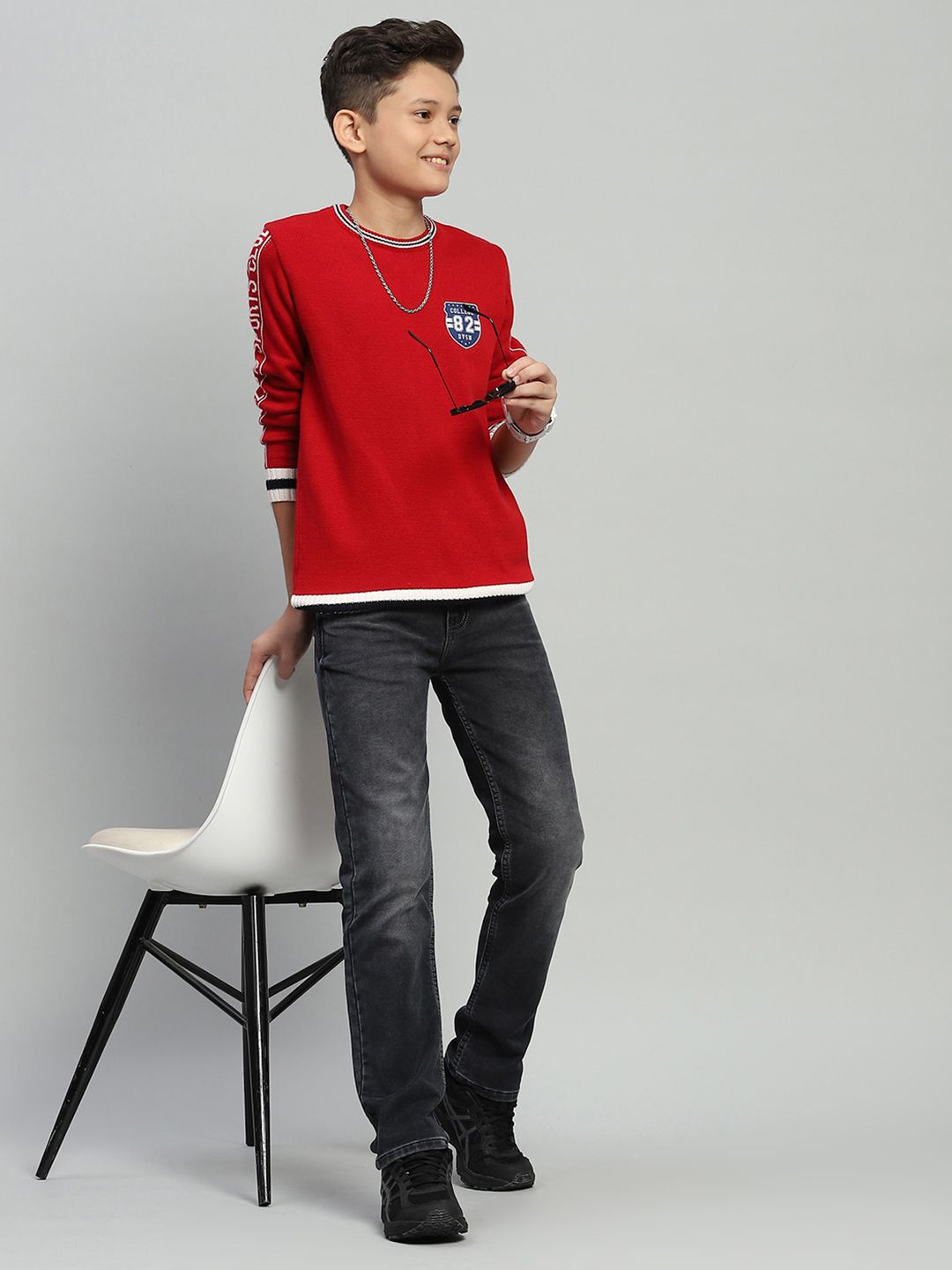 Monte Carlo Boys Cotton Pullover