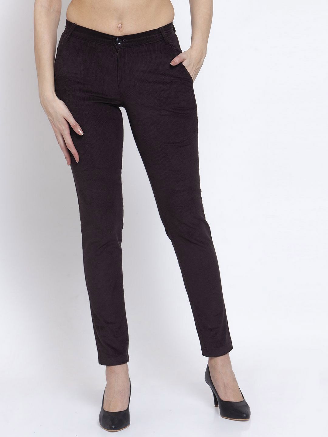 Seluar Cotrise Slim Fit Mid-Rise KLOTTHE