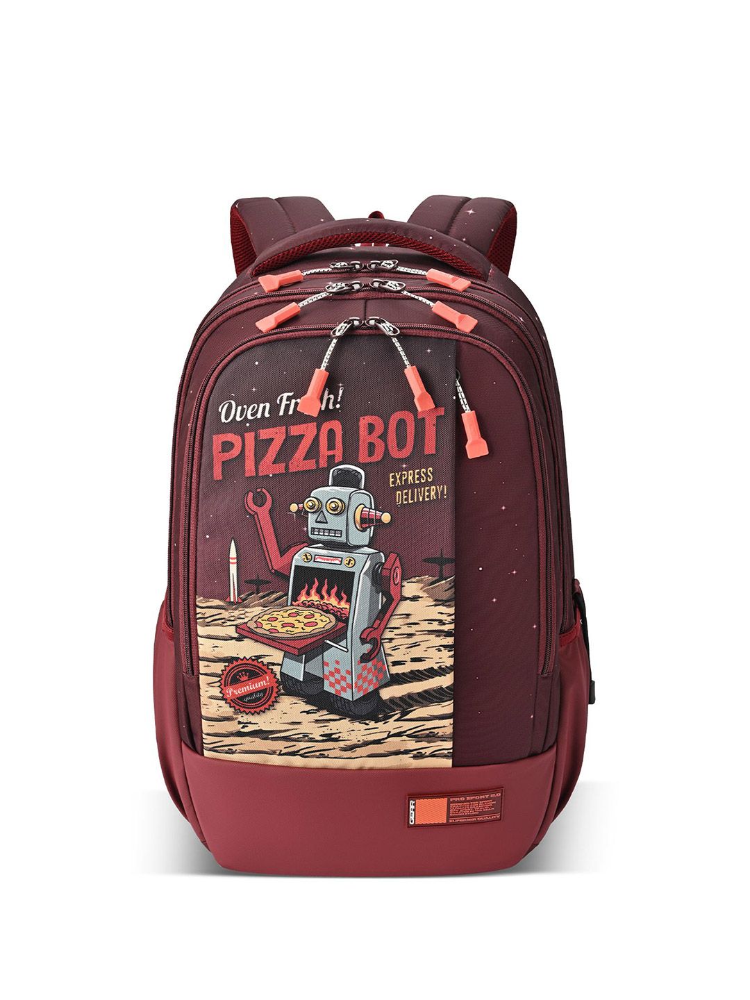 Gear Unisex Graphic Padded Strap Backpack