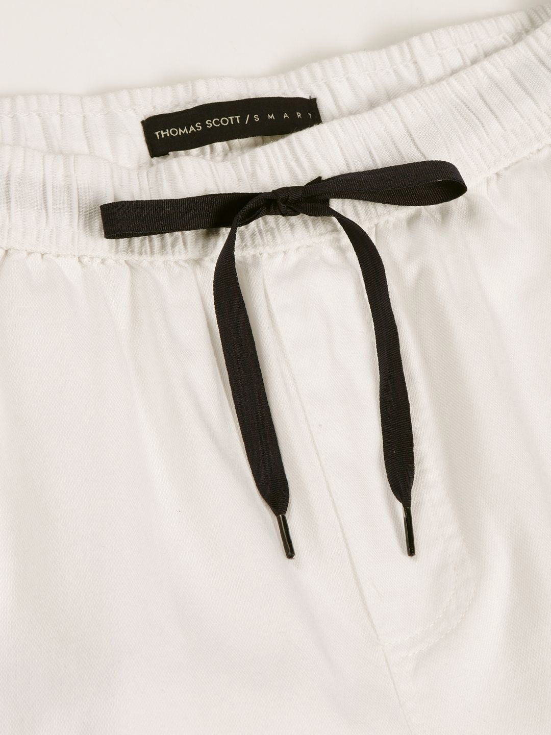 Thomas Scott Men Pure Cotton Mid-Rise Shorts