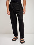 THE BEAR HOUSE Men Solid Regular Fit Trouser