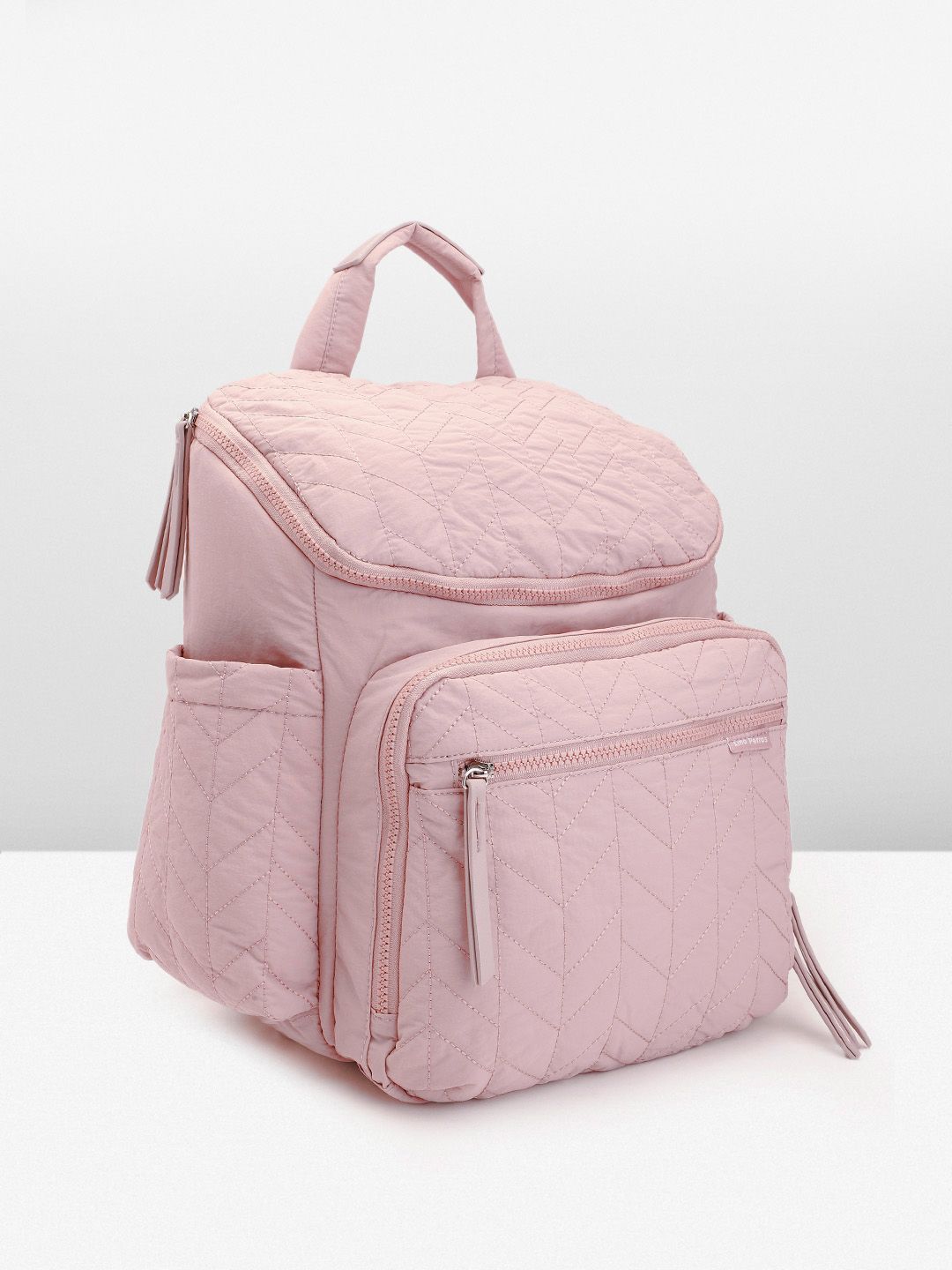 Lino Perros Textured Mommy Backpack - 13Inch