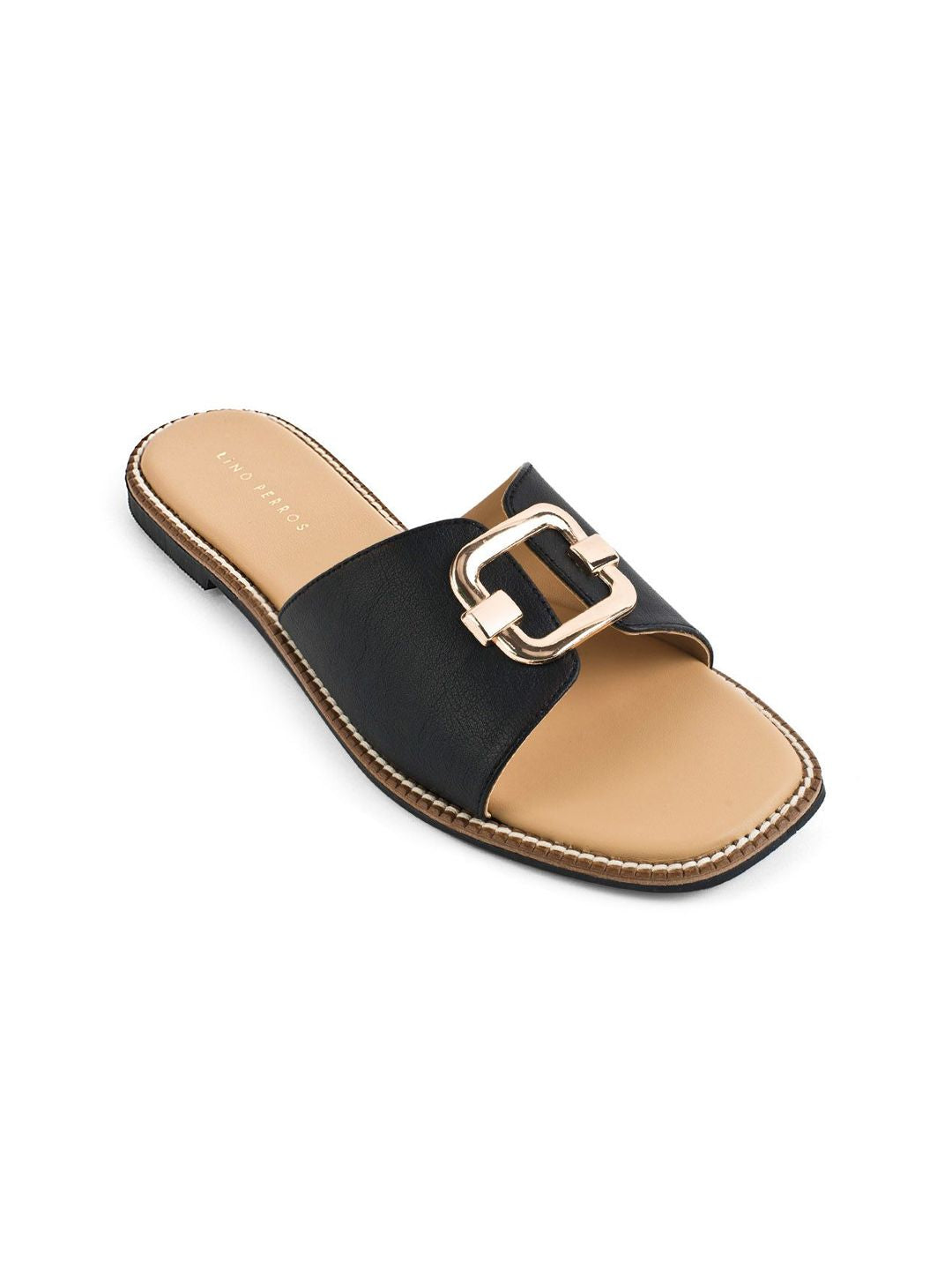 Lino Perros Women Open Toe Flats