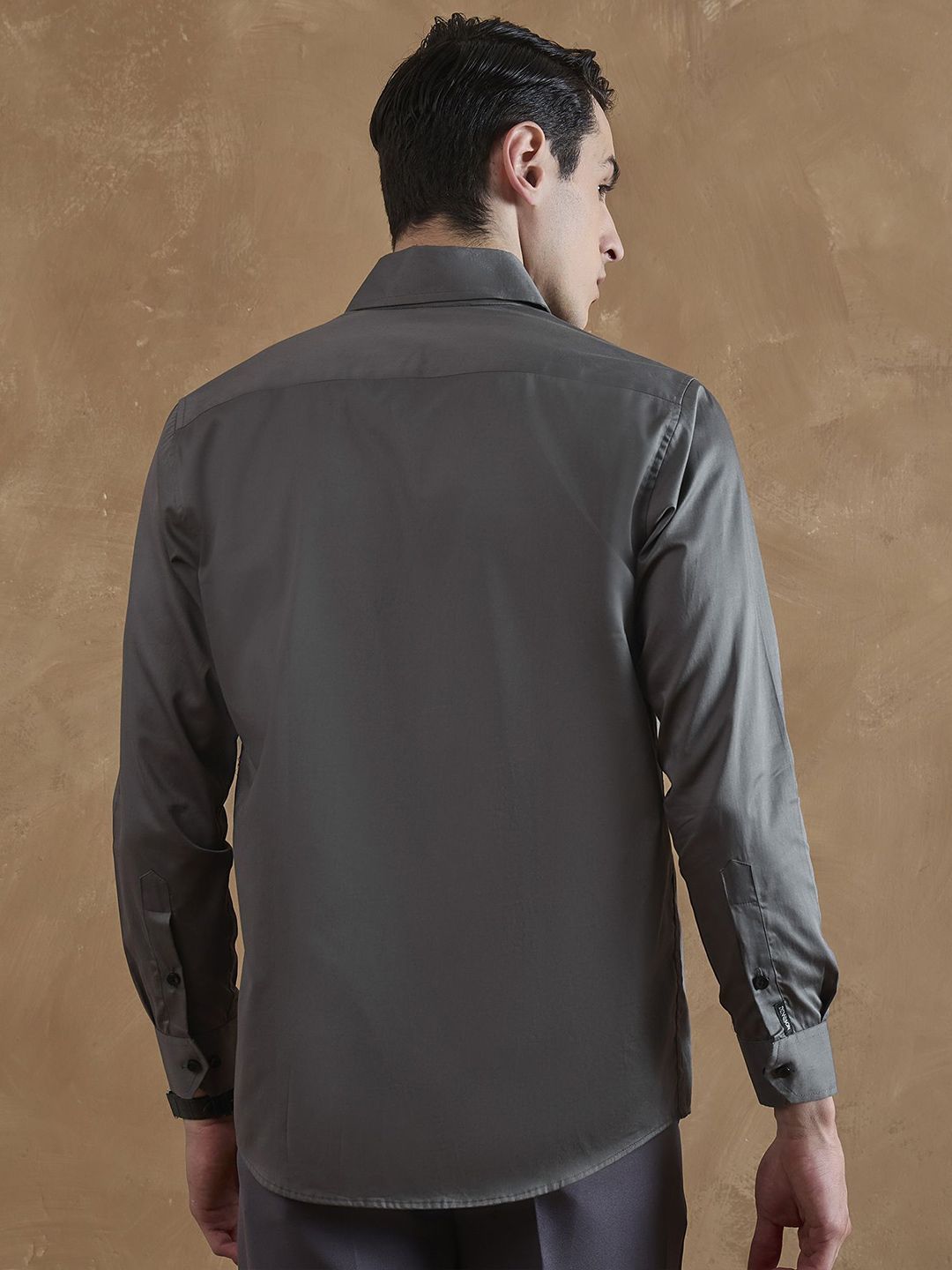 DENNISON Men Cooper Collar Solid Formal Shirt