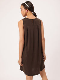 DressBerry Feminine Flair Pleated A-Line Mini Dress