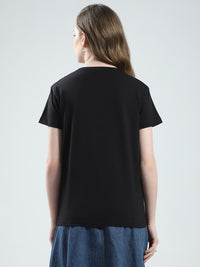 Monte Carlo Brand Logo Embroidered T-shirt