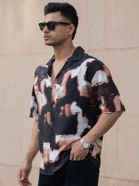 Powerlook Men Opaque Printed Casual Shirt