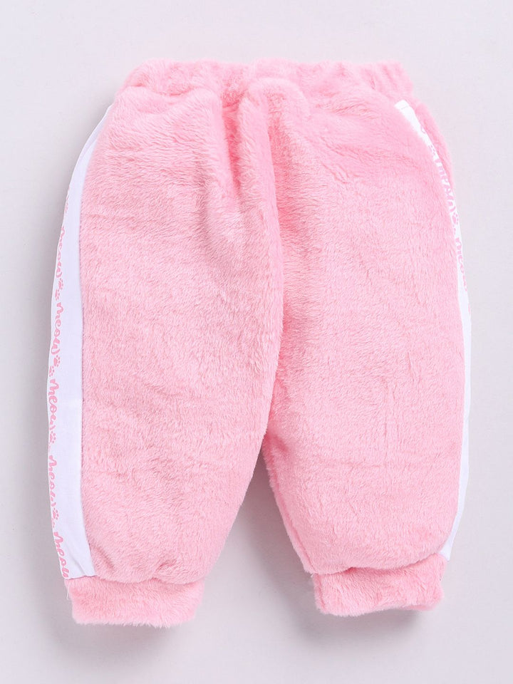 Moms Love Infant Girls Embroidered Sweatshirt With Joggers