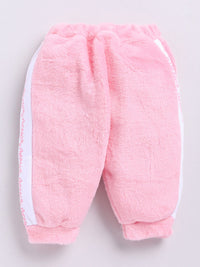 Moms Love Infant Girls Embroidered Sweatshirt With Joggers