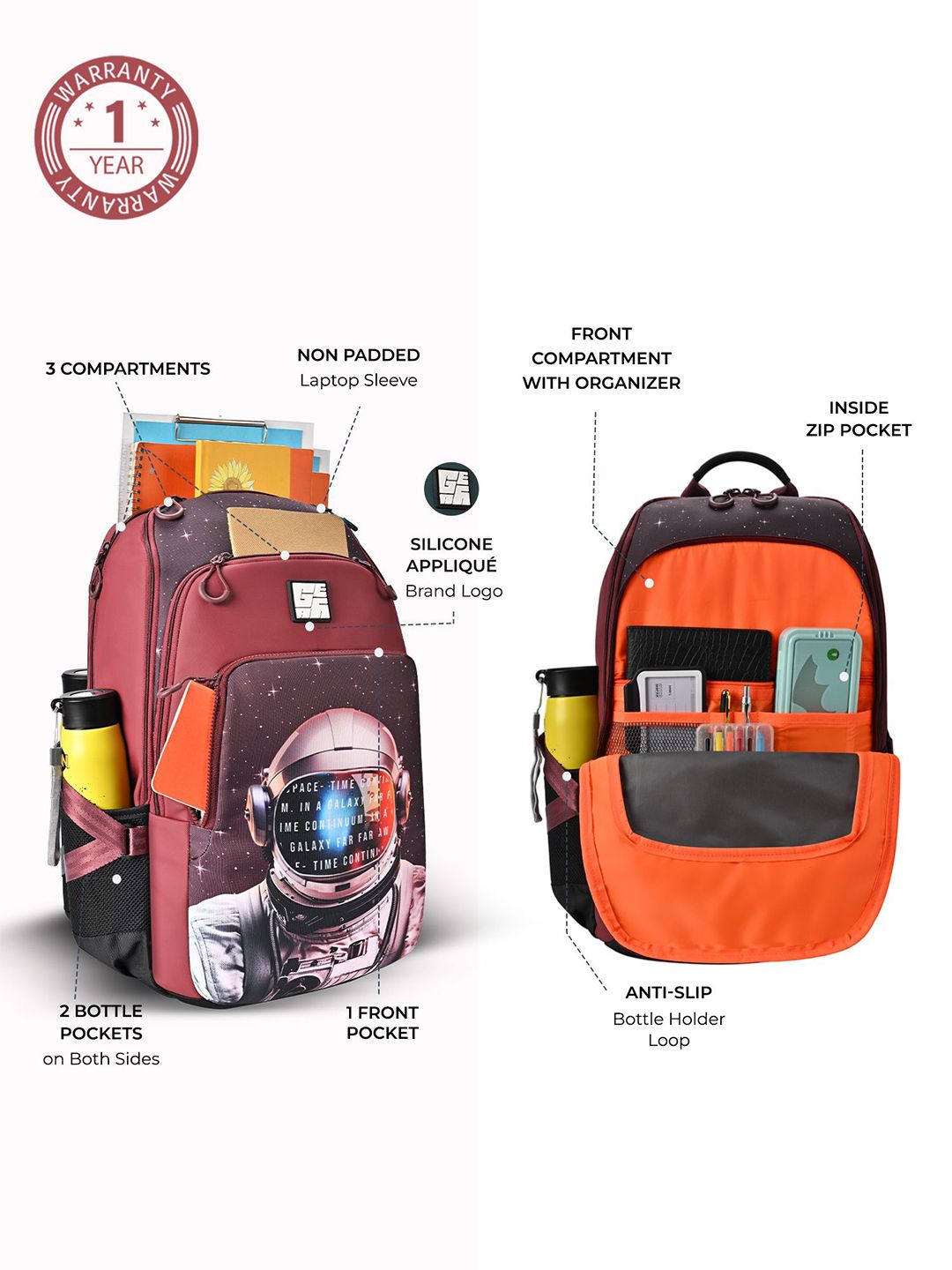 Gear Unisex Backpack