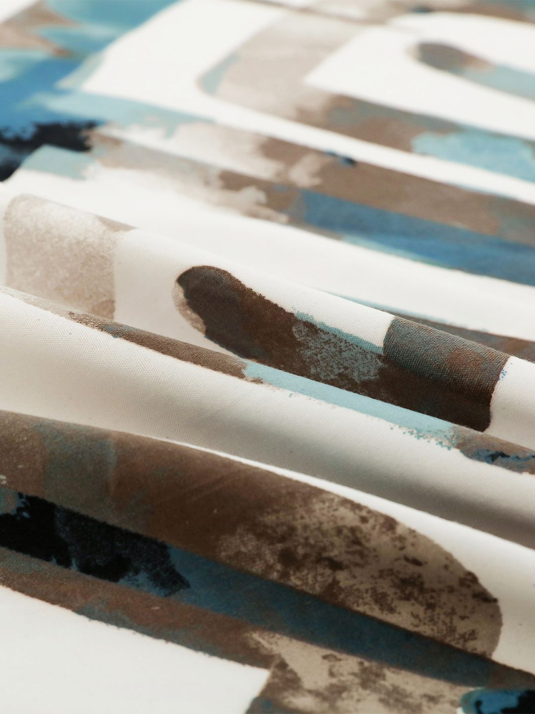 Story@home Fluorescent Green & Beige Satin Finish Queen Bedsheet Set