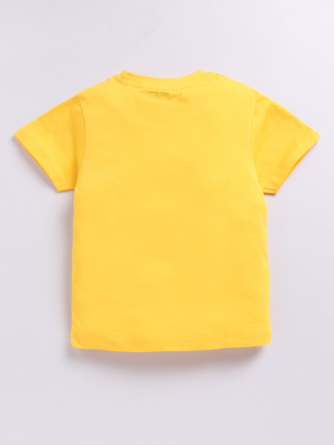 Happy Faces Boys Pure Cotton Typography Printed T-shirt