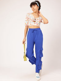 DressBerry Women Urban Utility Cargo Style Joggers