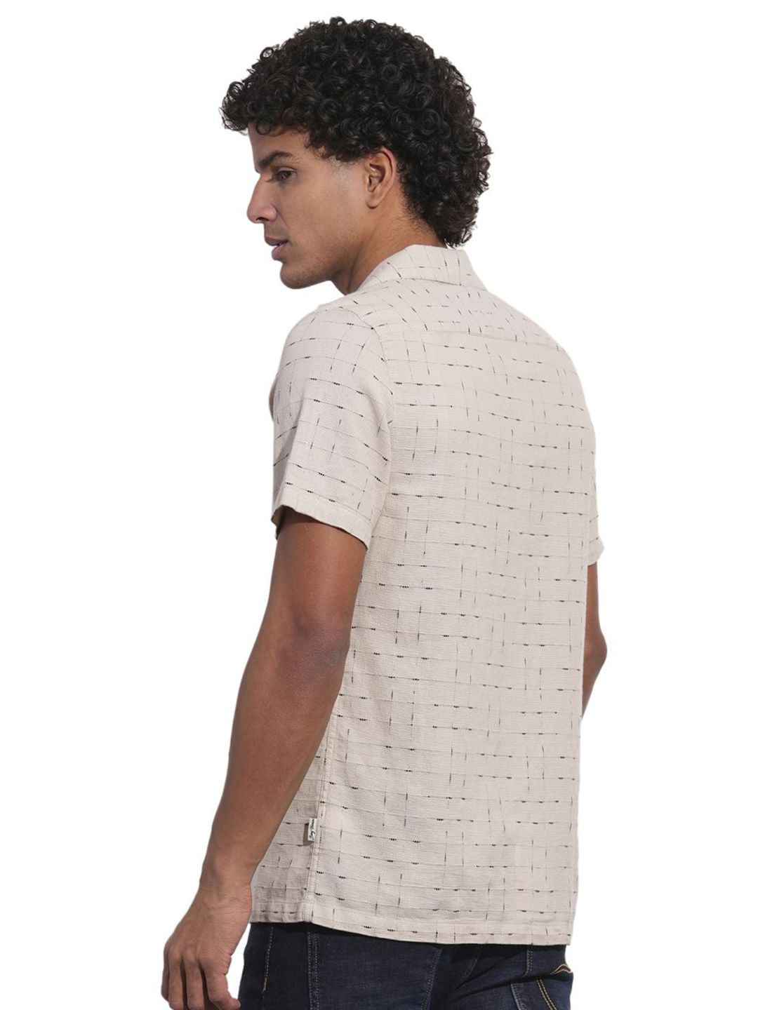 Being Human Men Classic Opaque Checked Casual Shirt