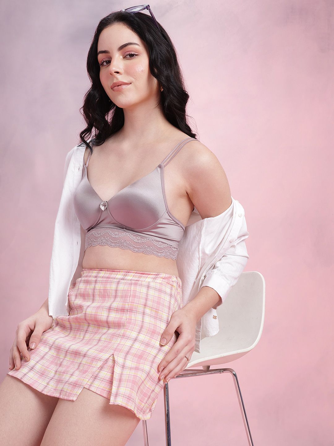 DressBerry Medium Coverage Lightly Padded Bra