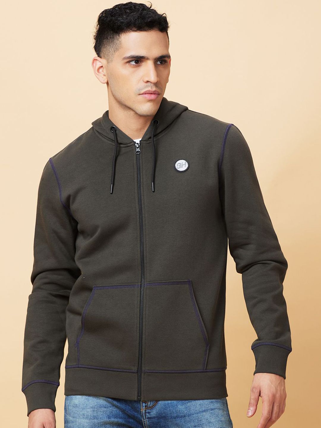 Being Human Men Cotton Hooded Neck Sweatshirts