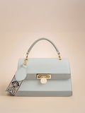 Lino Perros Solid Satchel Bag