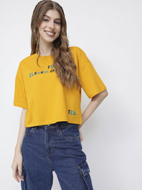 DressBerry Back To Basics Punny Prints Boxy T-shirt