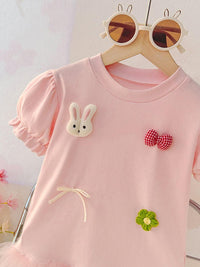 YK Print A-Line Dress