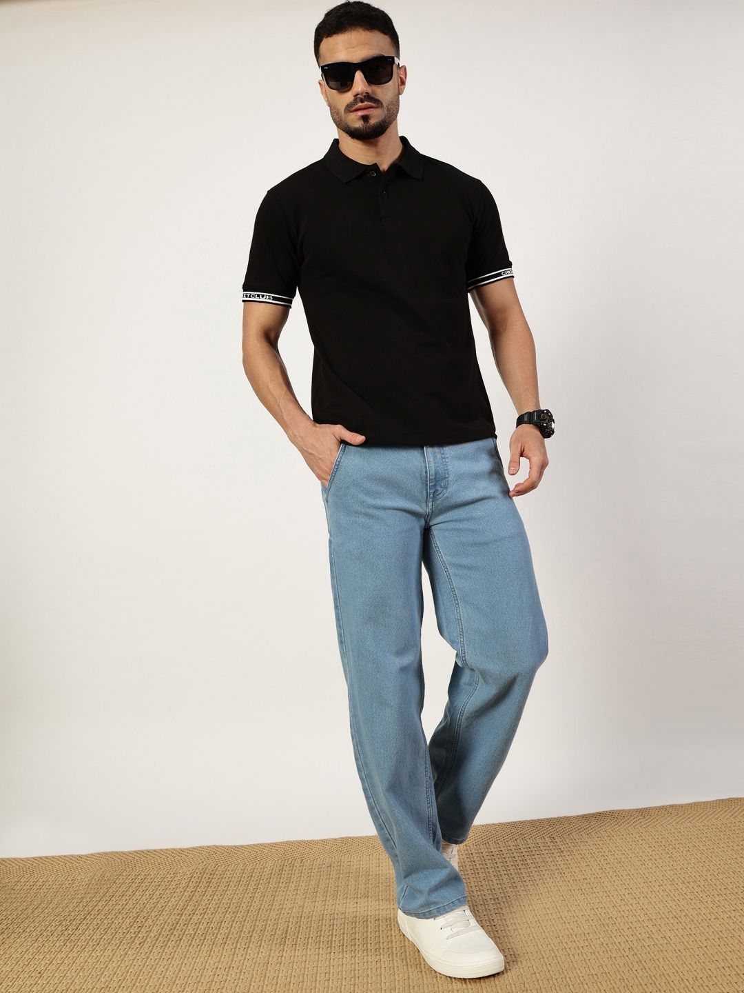 Thomas Scott Men Polo Collar T-shirt