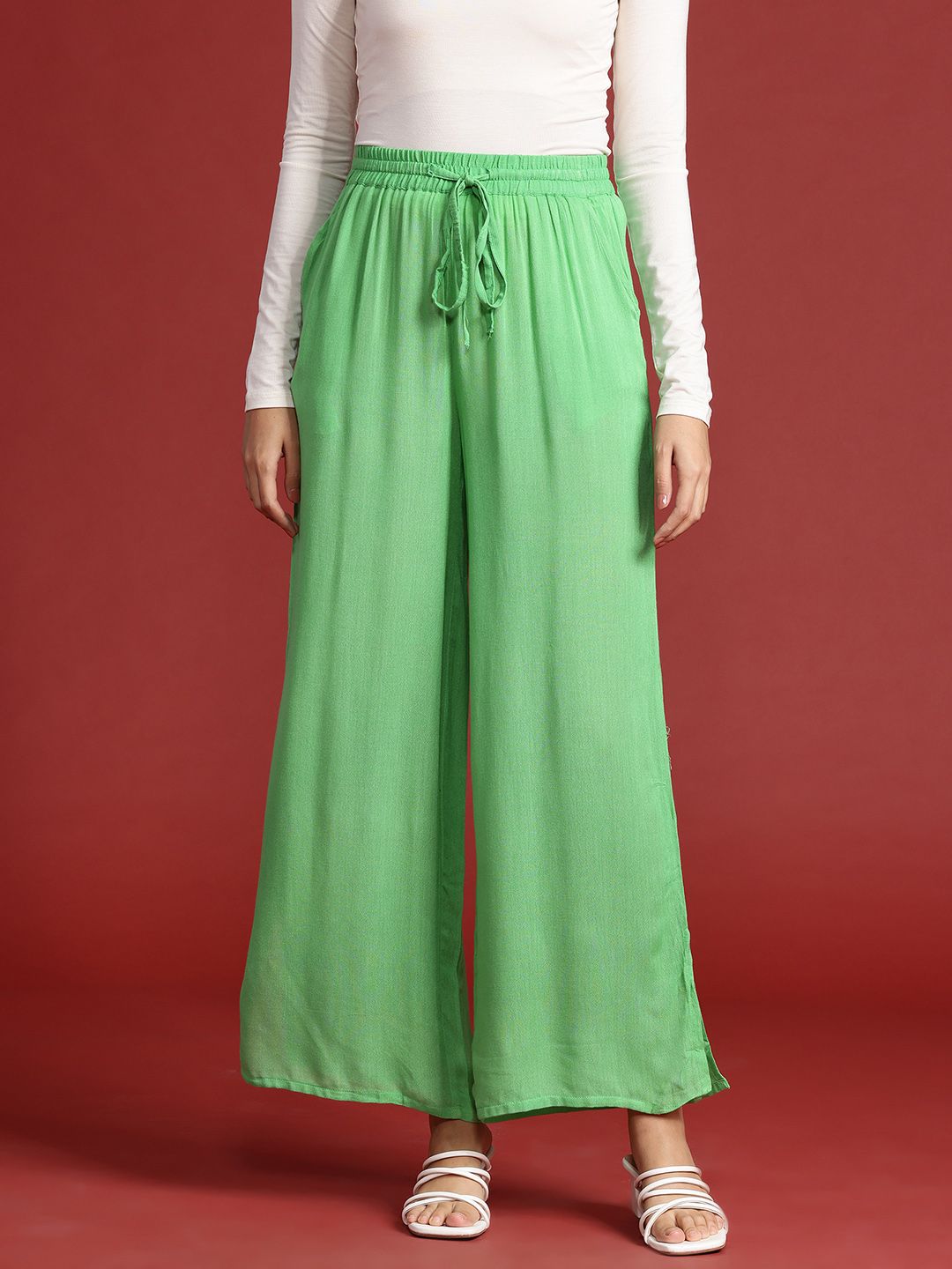 all about you Women Pleated Trousers