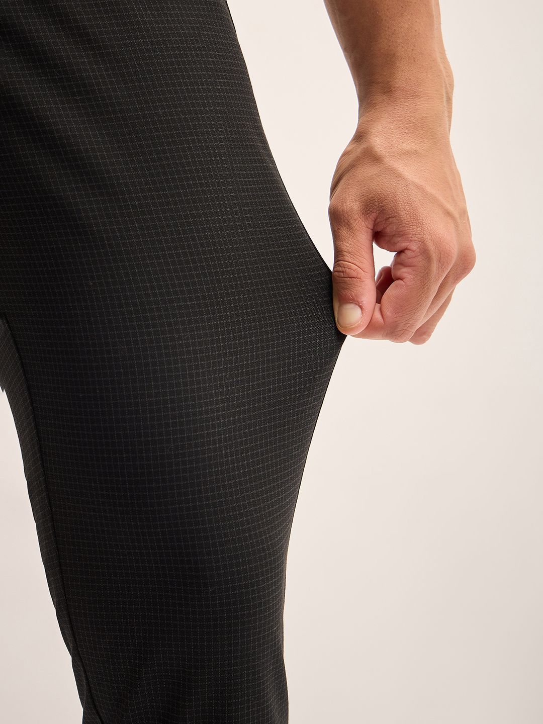 THE BEAR HOUSE Men Slim Fit Chinos Formal Trousers