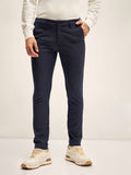 THE BEAR HOUSE Men Slim Fit Chinos Trousers
