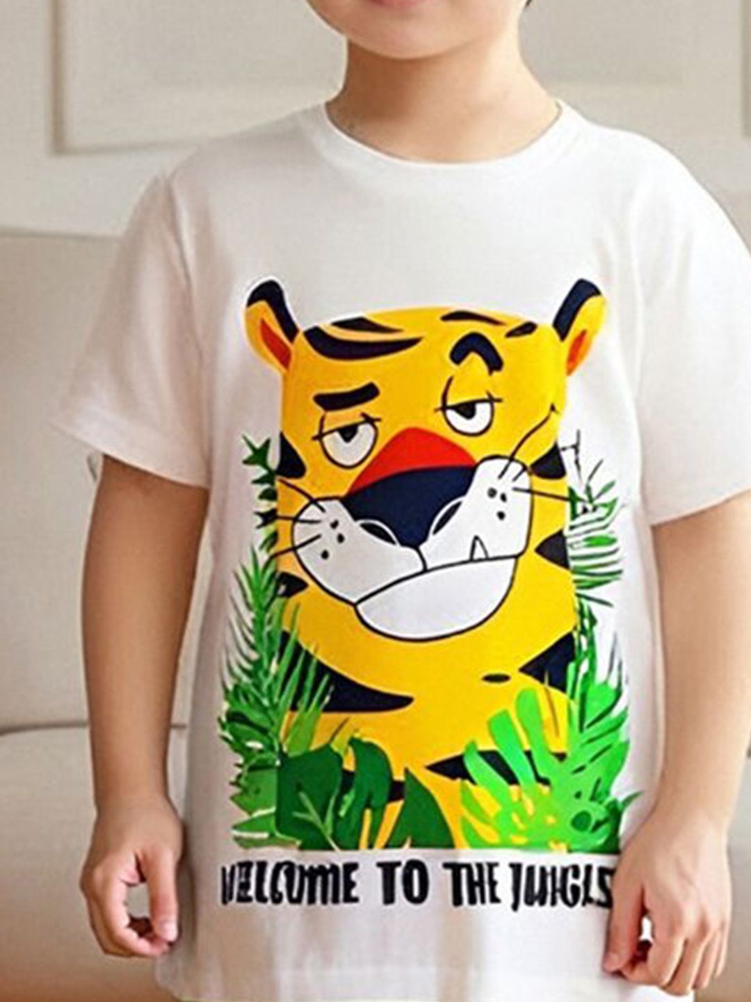 YK Boys Printed T-shirt With Shorts