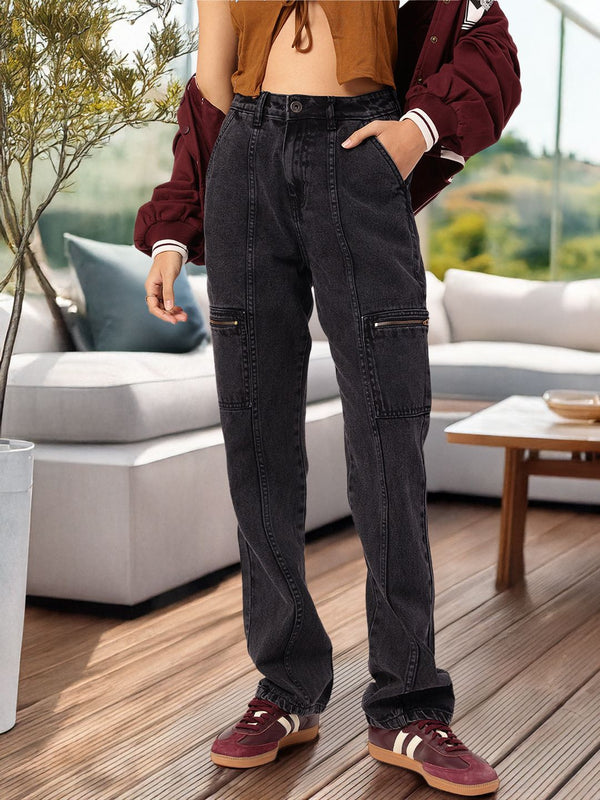 DressBerry Women Denim-Decked Diva Straight Fit Jeans