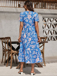 all about you Floral Print Maxi Midi Dress