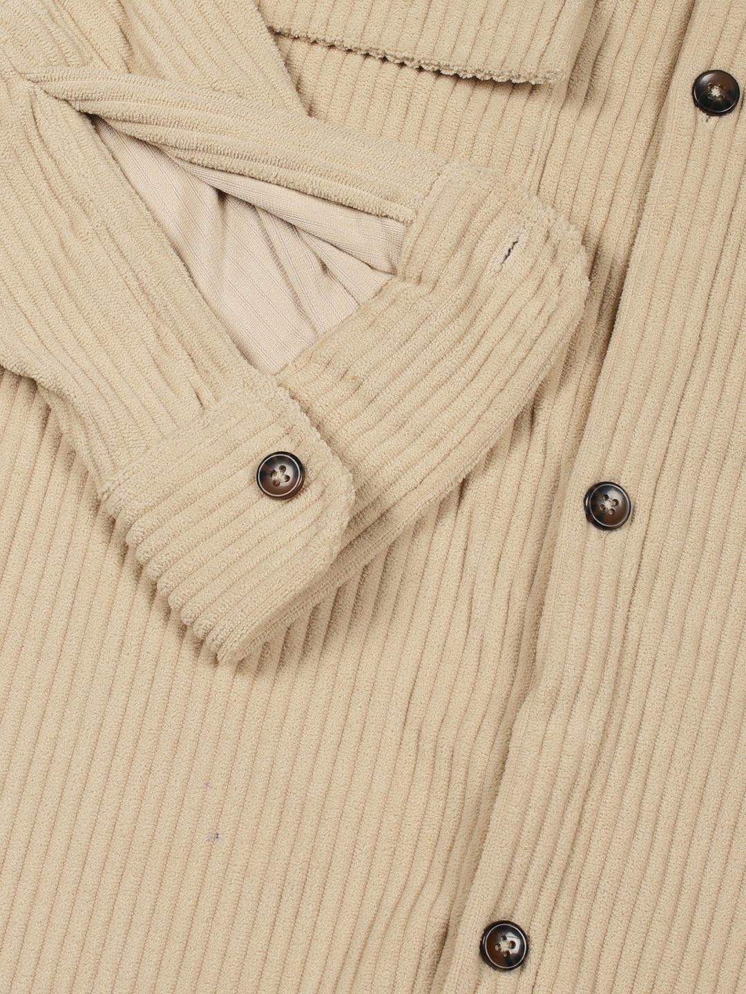 Thomas Scott Men Premium Corduroy Casual Shacket