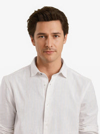 RARE RABBIT Men Comfort Spread Collar Textured Casual Shirt