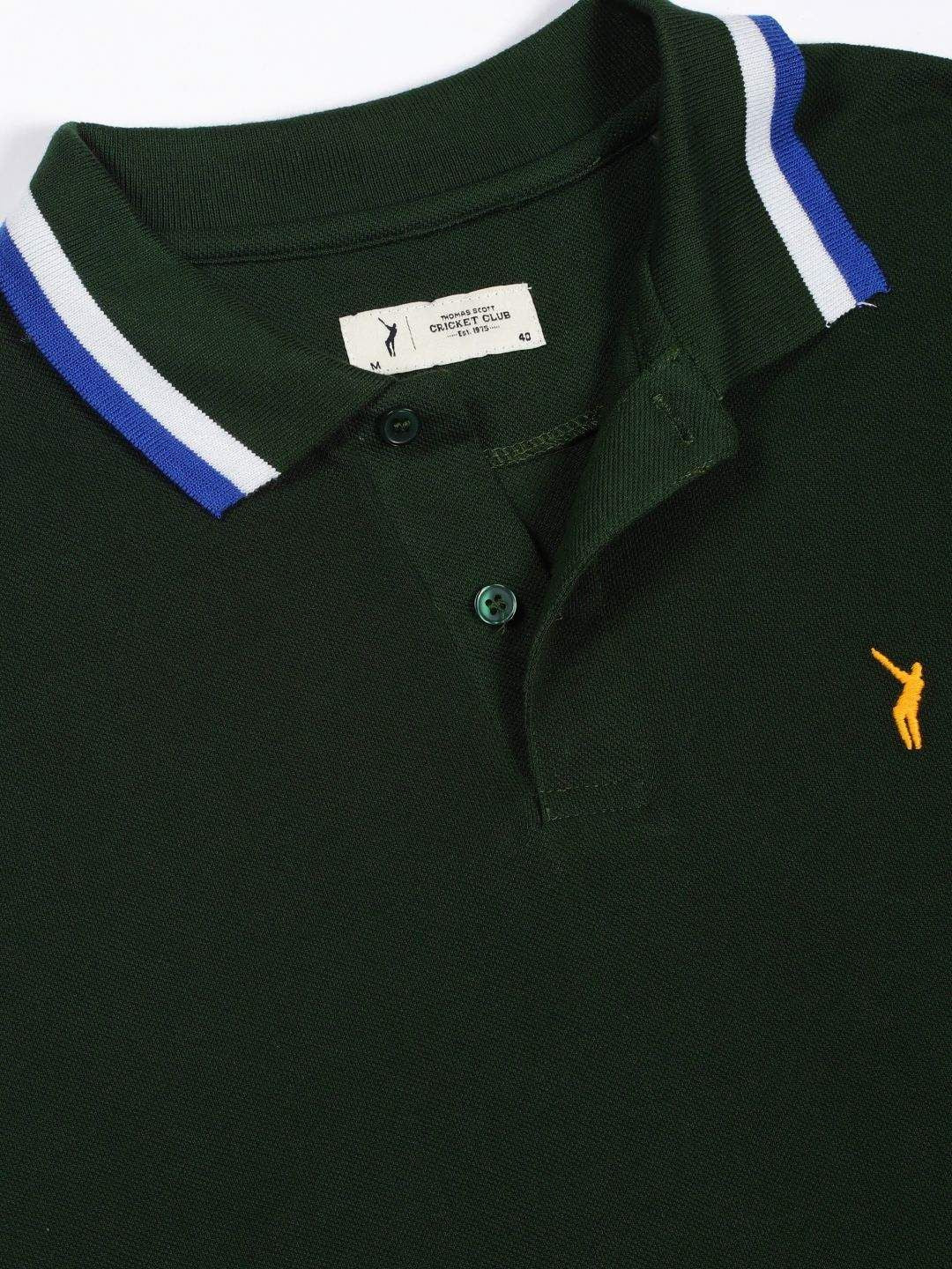 Thomas Scott Men Polo Collar T-shirt