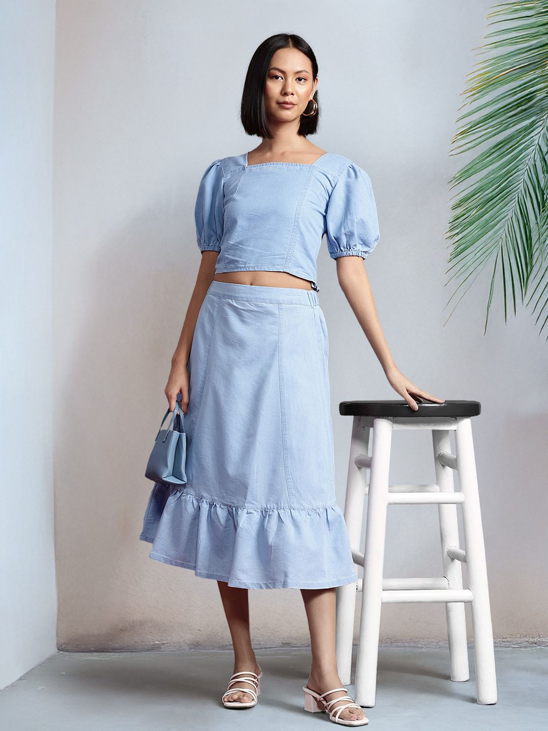 all about you Pure Cotton Chambray Co-Ords